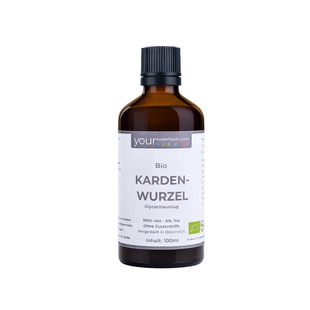 Bio Kardenwurzel Tinktur, alkoholfrei, 100ml