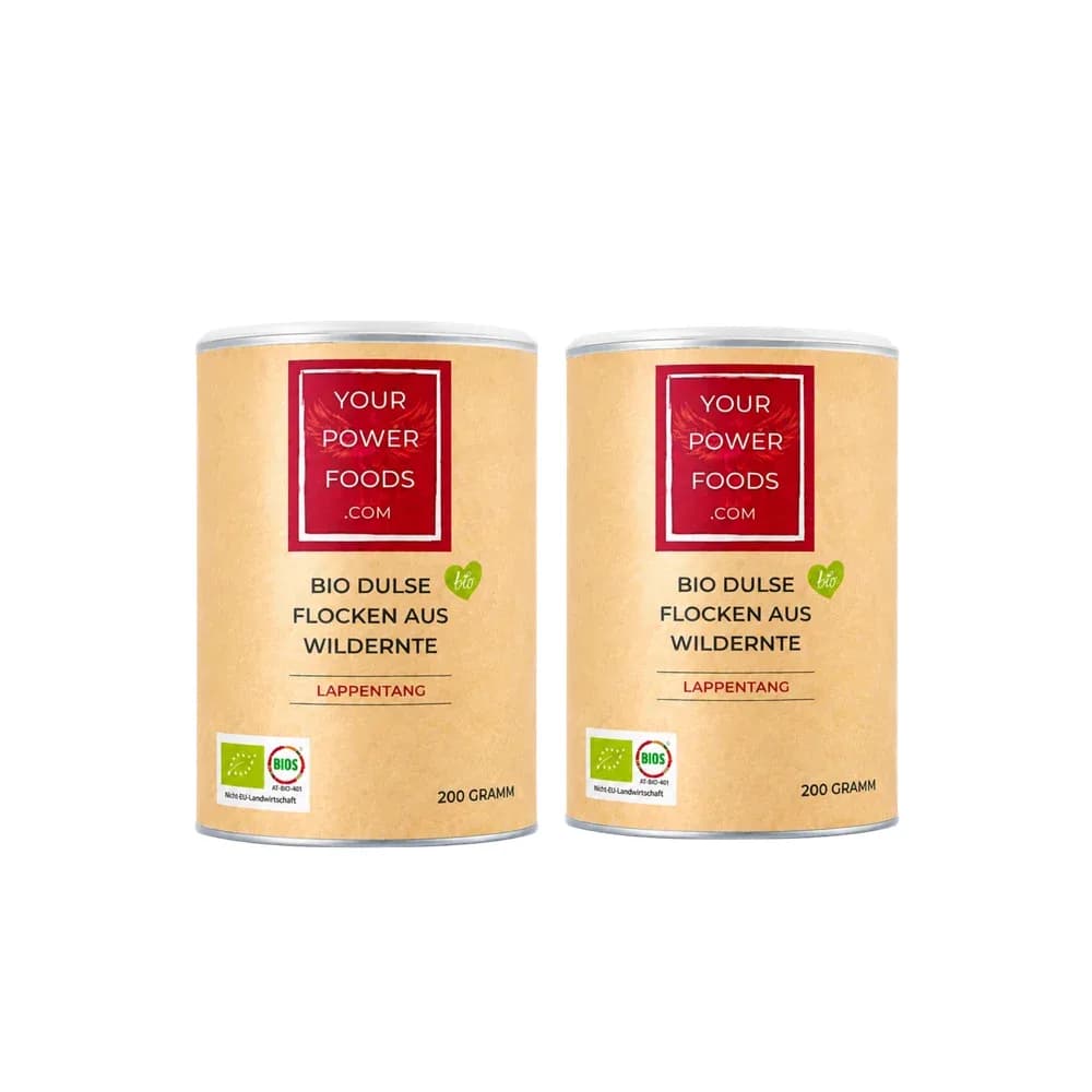 Bio Dulse Flocken aus Wildernte, 200g, 2er Set