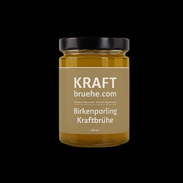Birkenporling Kraftbrühe, 6x 500ml, zur Unterstützung bei Chemo Krebs Therapien