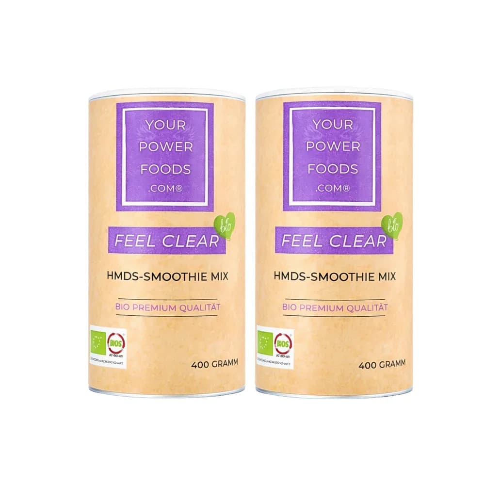 Feel Clear, HMDS – Powerfood Mix, 2 x 400g – Set