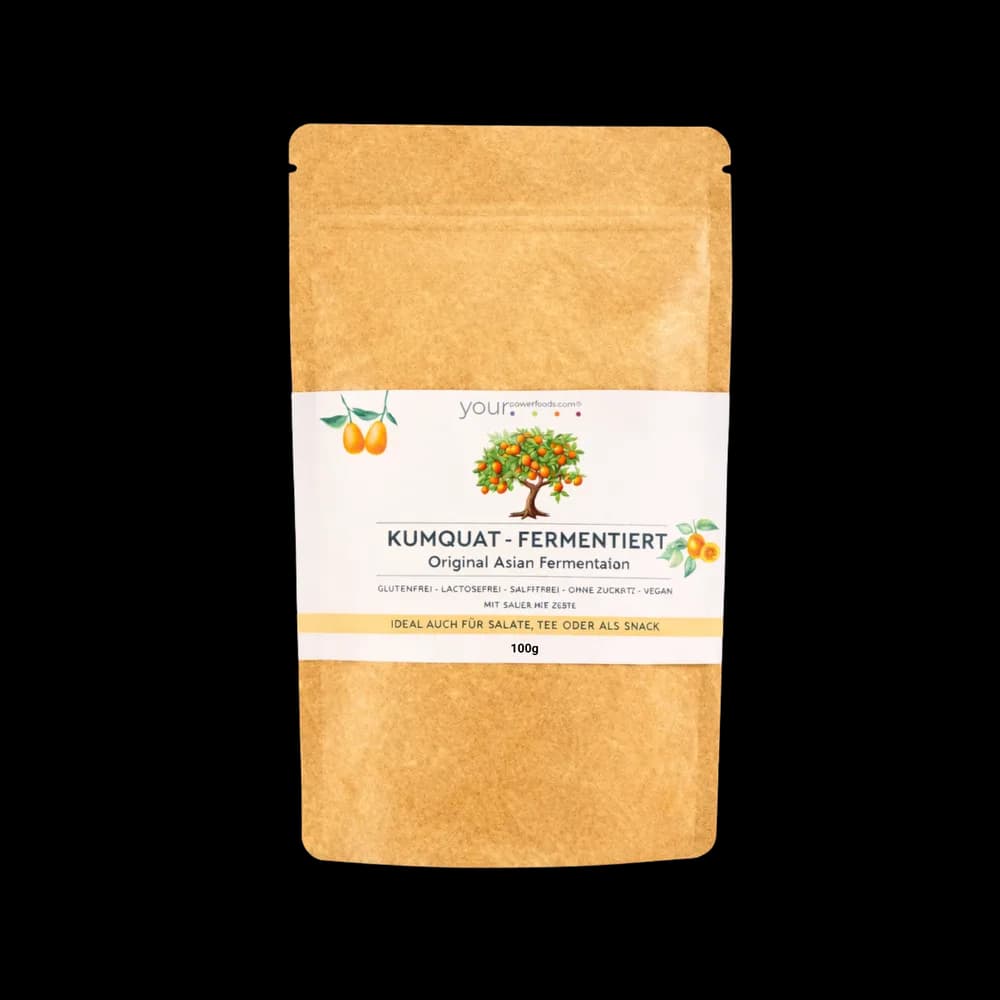Kumquat fermentiert, 100g, Premium Qualität