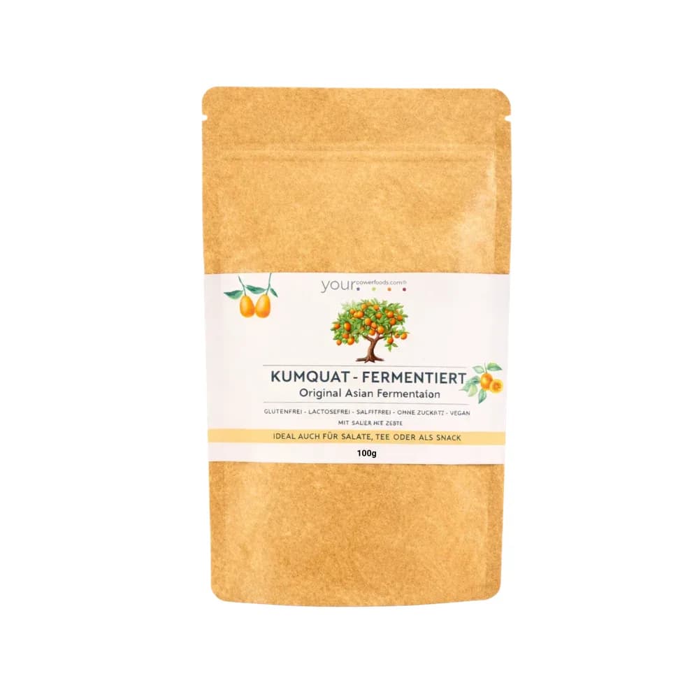 Kumquat fermentiert, 100g, Premium Qualität
