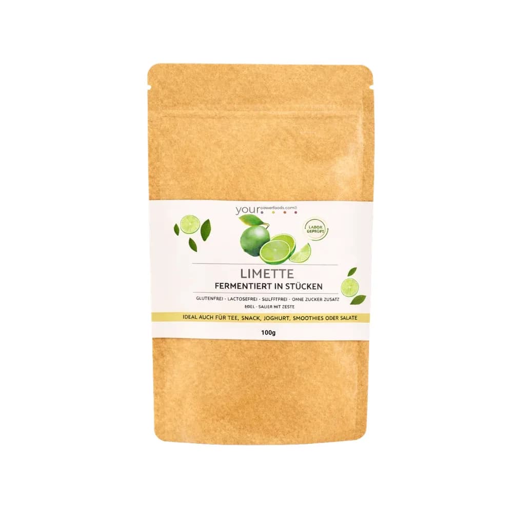 Limette fermentiert, 100g, Premium Qualität