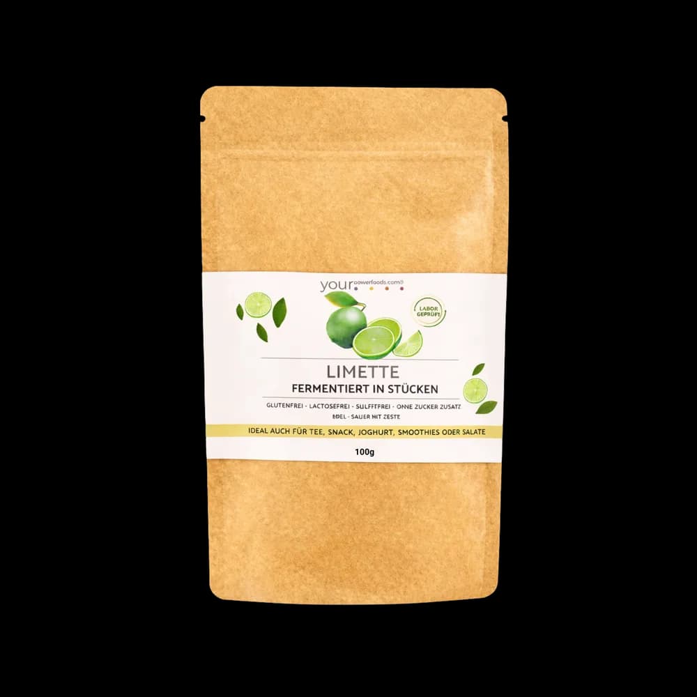 Limette fermentiert, 100g, Premium Qualität