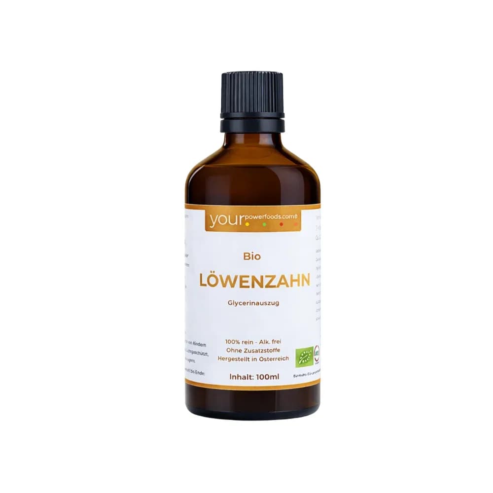 Bio Löwenzahn Tinktur, alkoholfrei, 100 ml