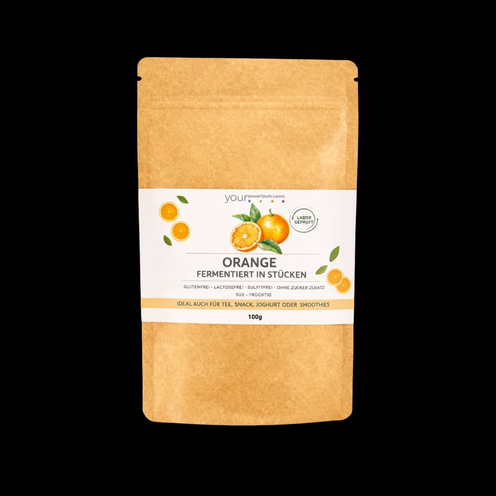 Orange fermentiert, 100g, Premium Qualität