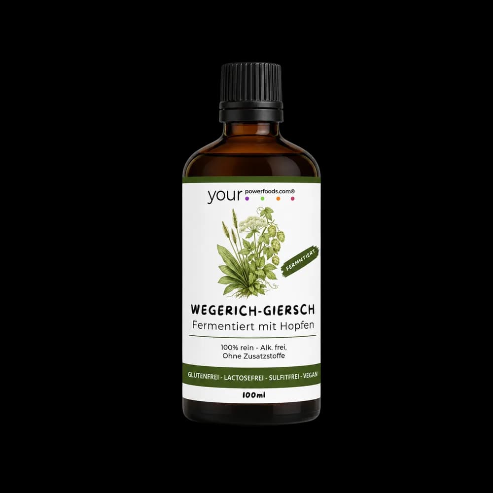 Wegerich-Giersch - Elixier, fermentiert, 100 ml