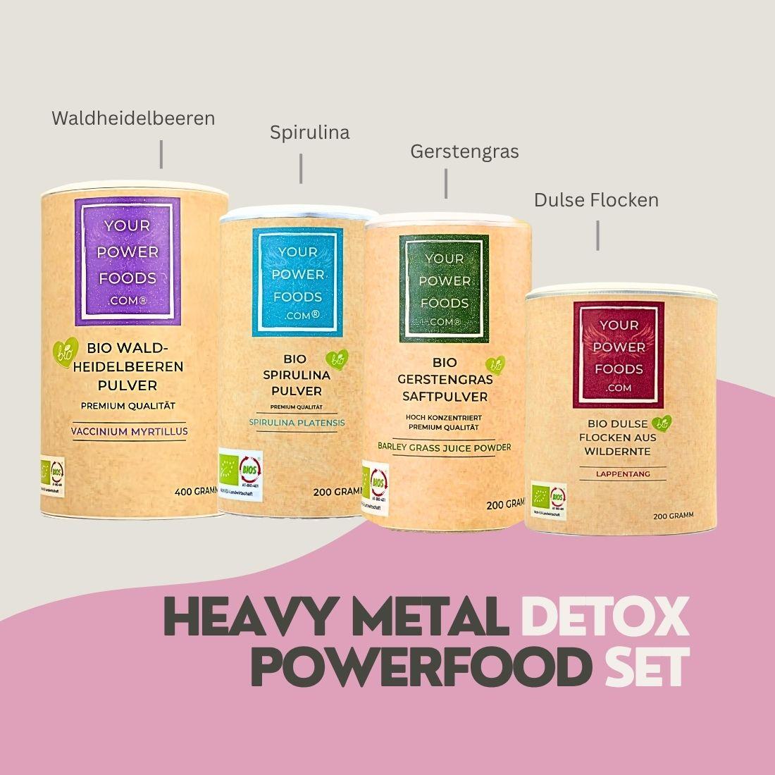 Heavy Metal Detox, POWERFOOD Set, HMDS