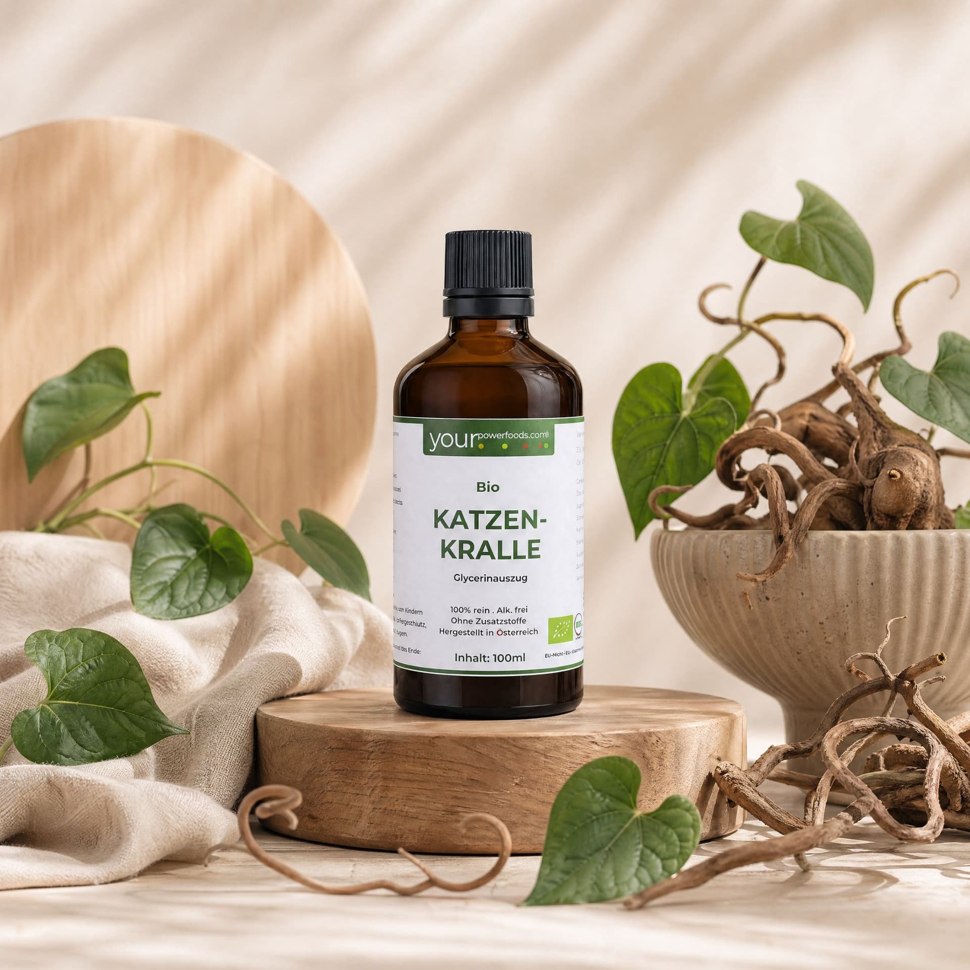 Katzenkralle flüssig, alkoholfrei, Cat's Claw, 100ml – Produktbild 2