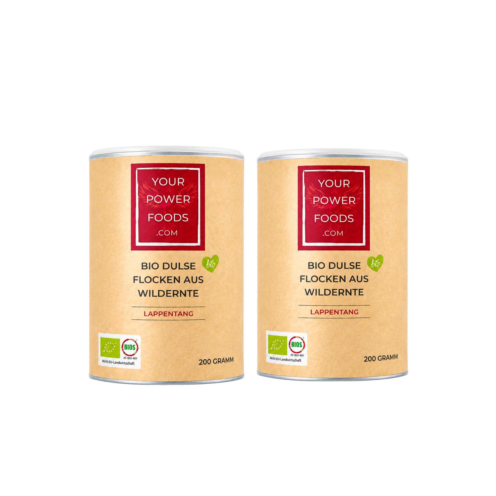 Bio Dulse Flocken aus Wildernte, 200g, 2er Set