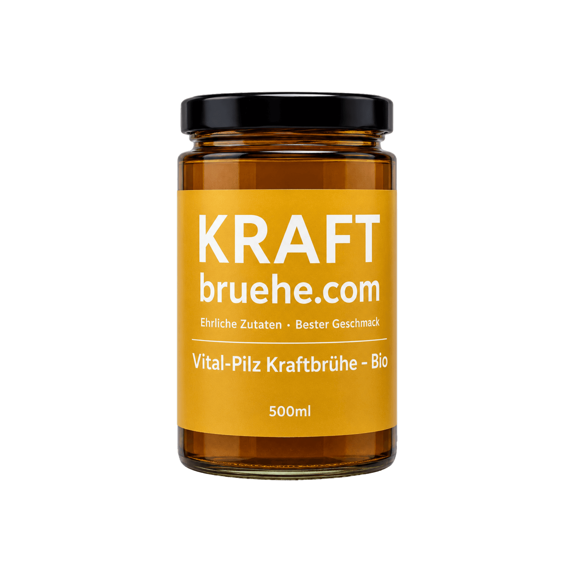 Vital Pilz Kraftbrühe – mit Shiitake, vegan, glutenfrei, Bio – 12 × 500 ml