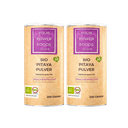 Bio Pitaya Pulver Set 2 x 200g, rotes Drachenfrucht Pulver, Red Dragon Powder