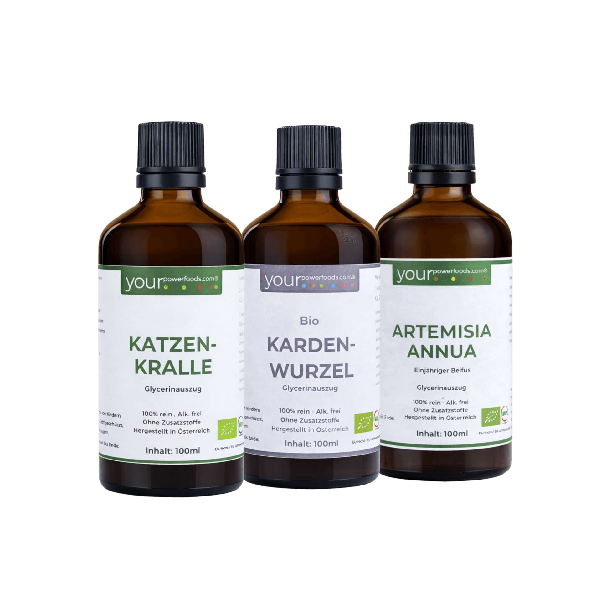 Phyto Komplex Premium - Kardenwurzel • Artemisia Annua • Katzenkralle