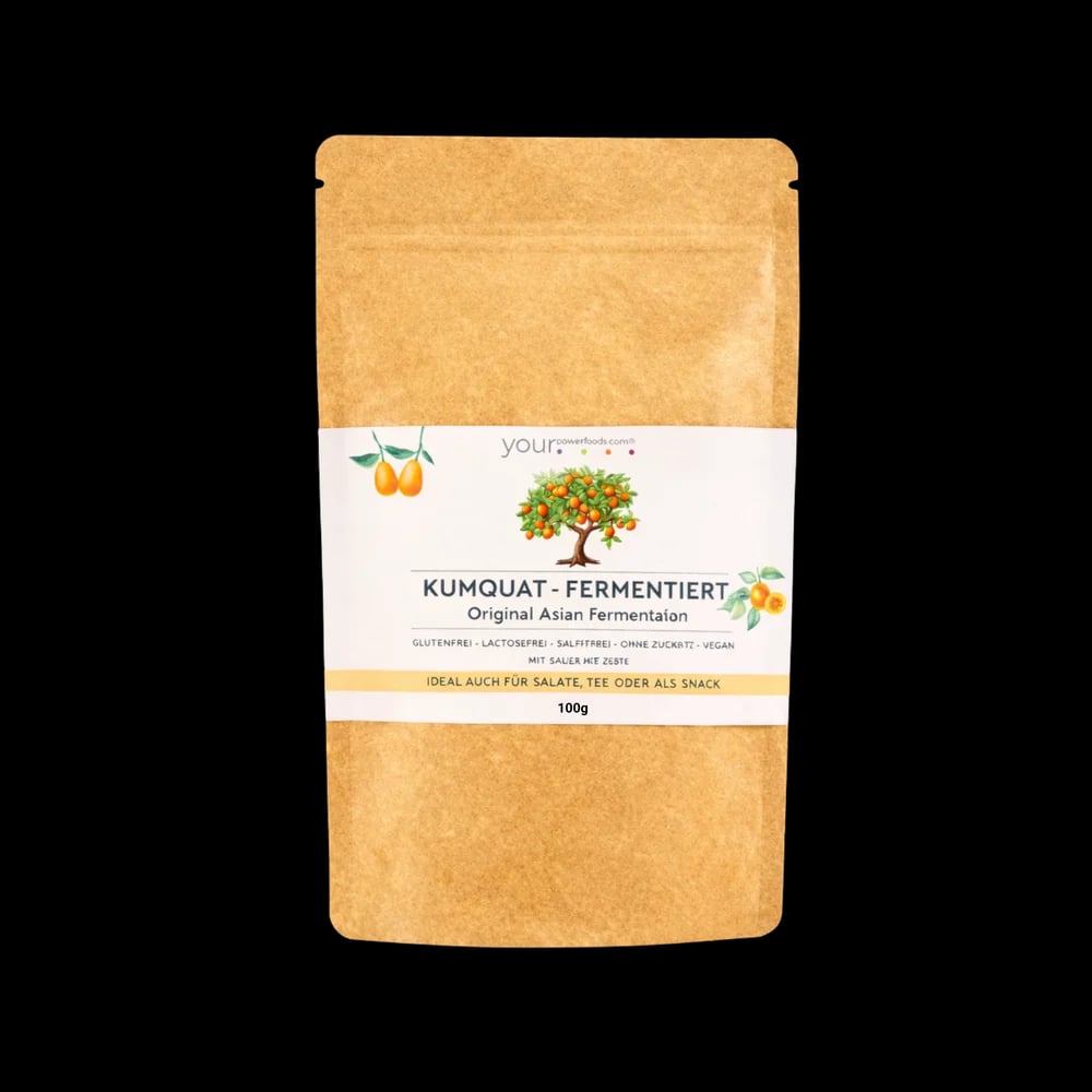 Kumquat fermentiert, 100g, Premium Qualität