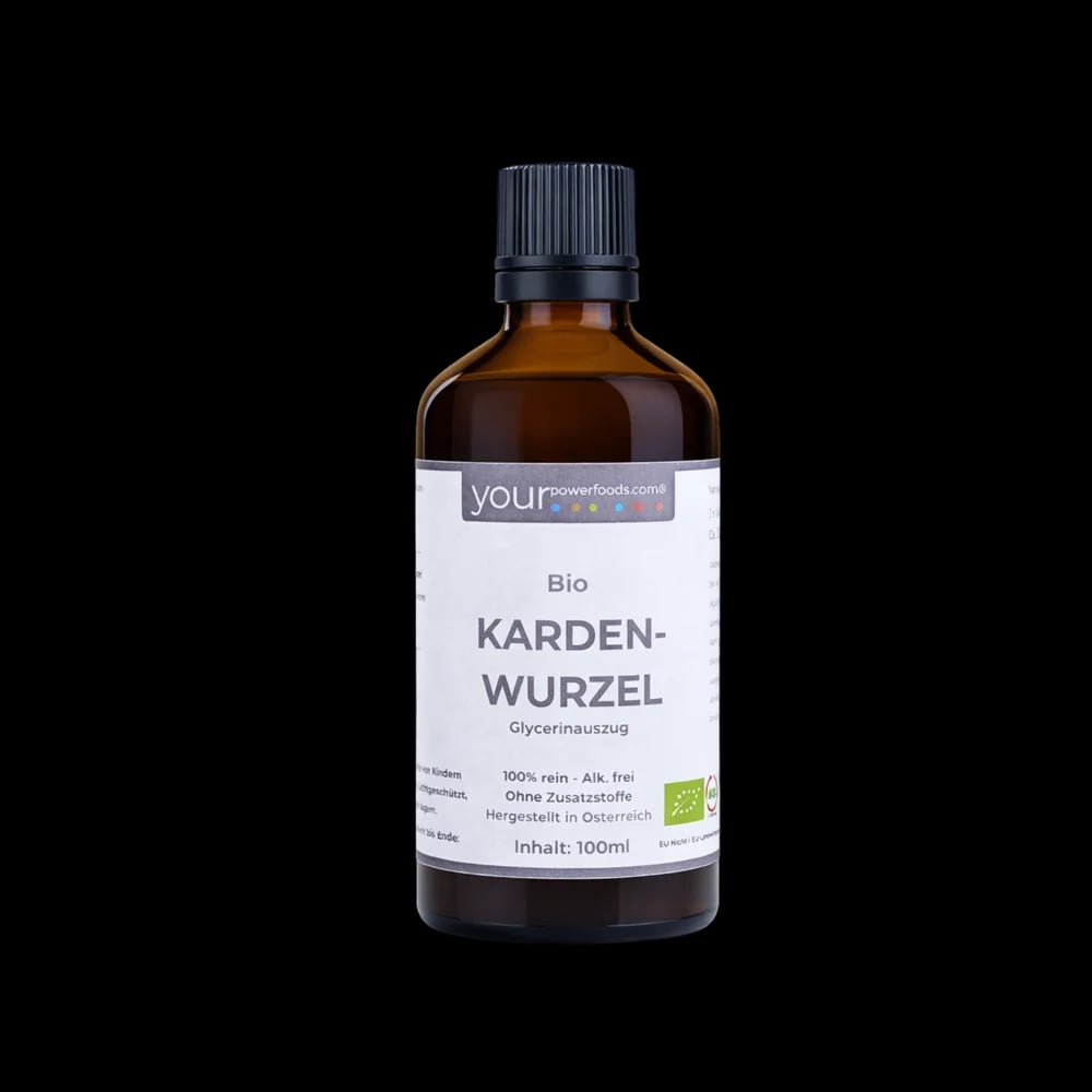 Bio Kardenwurzel Tinktur, alkoholfrei, 100ml