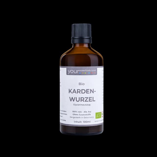 Bio Kardenwurzel Tinktur, alkoholfrei, 100ml