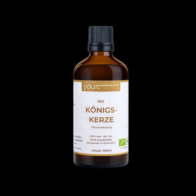 Bio Königskerze Tropfen, alkoholfreie Tinktur, 100 ml