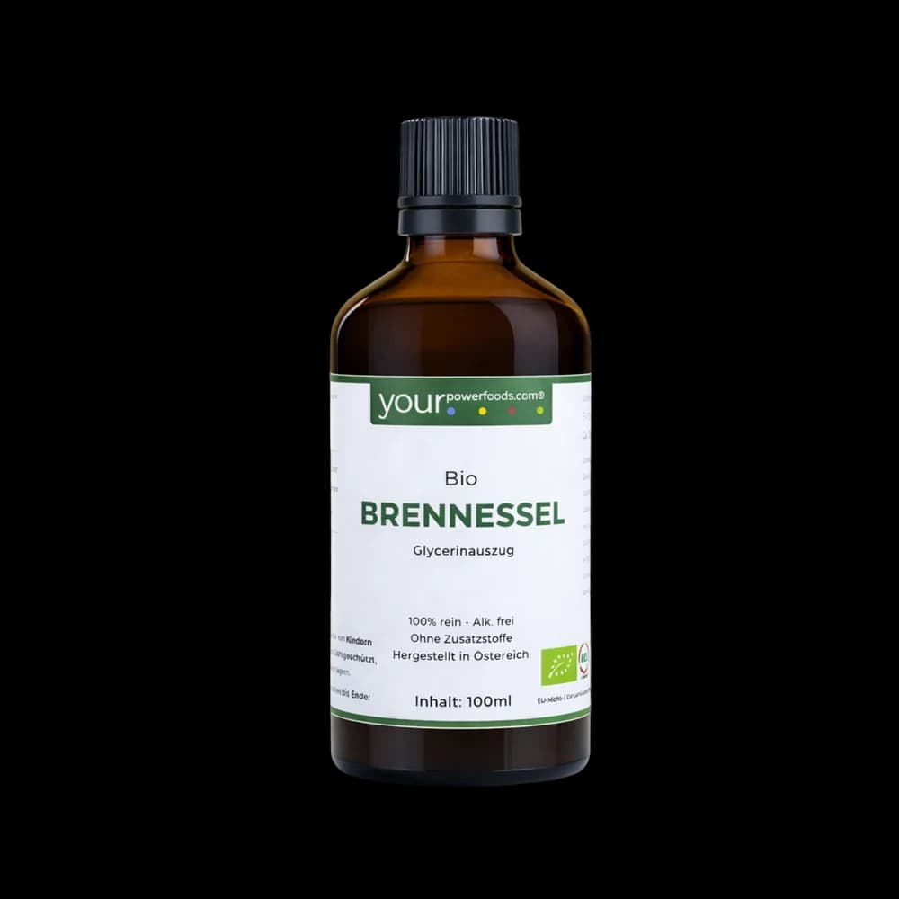 Bio Brennessel Tinktur – alkoholfrei, Nettle Leaf, konform, 100ml Bio Brennessel Tinktur – alkoholfrei, Nettle Leaf, konform, 100ml