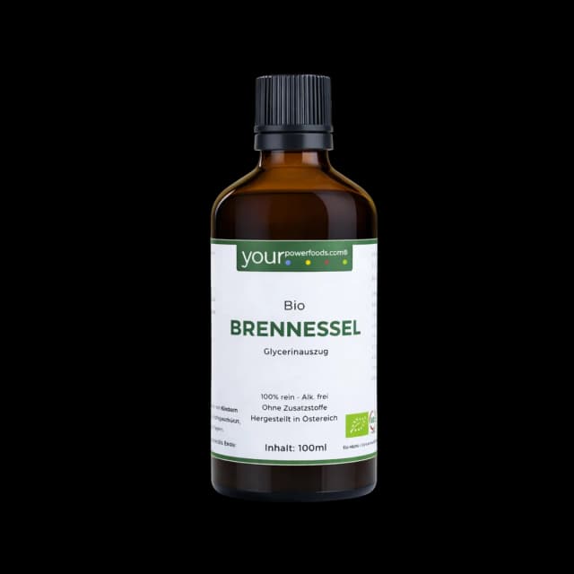 Bio Brennnessel Tinktur – alkoholfrei, Nettle Leaf, 100ml