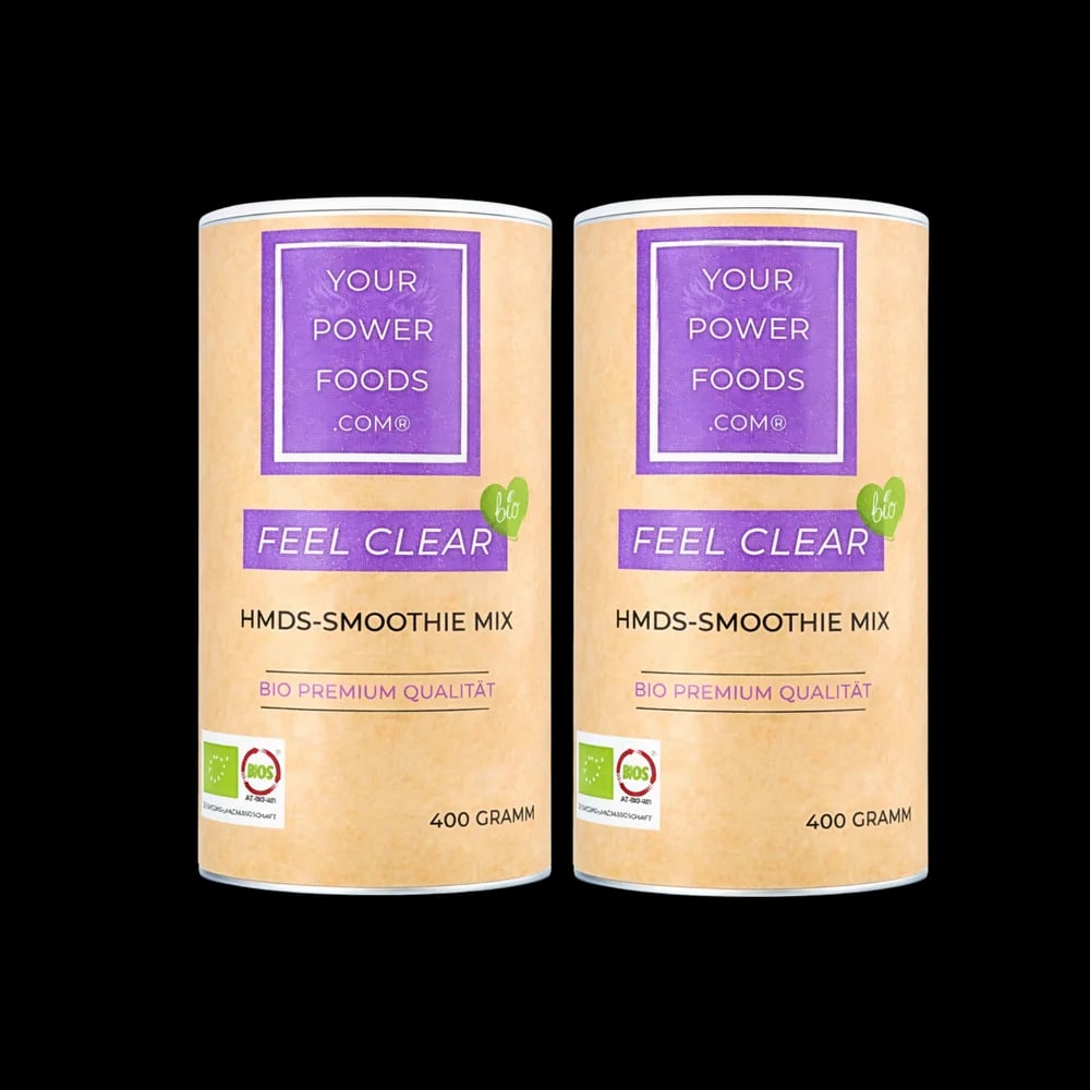 Feel Clear, HMDS – Powerfood Mix, 2 x 400g – Set