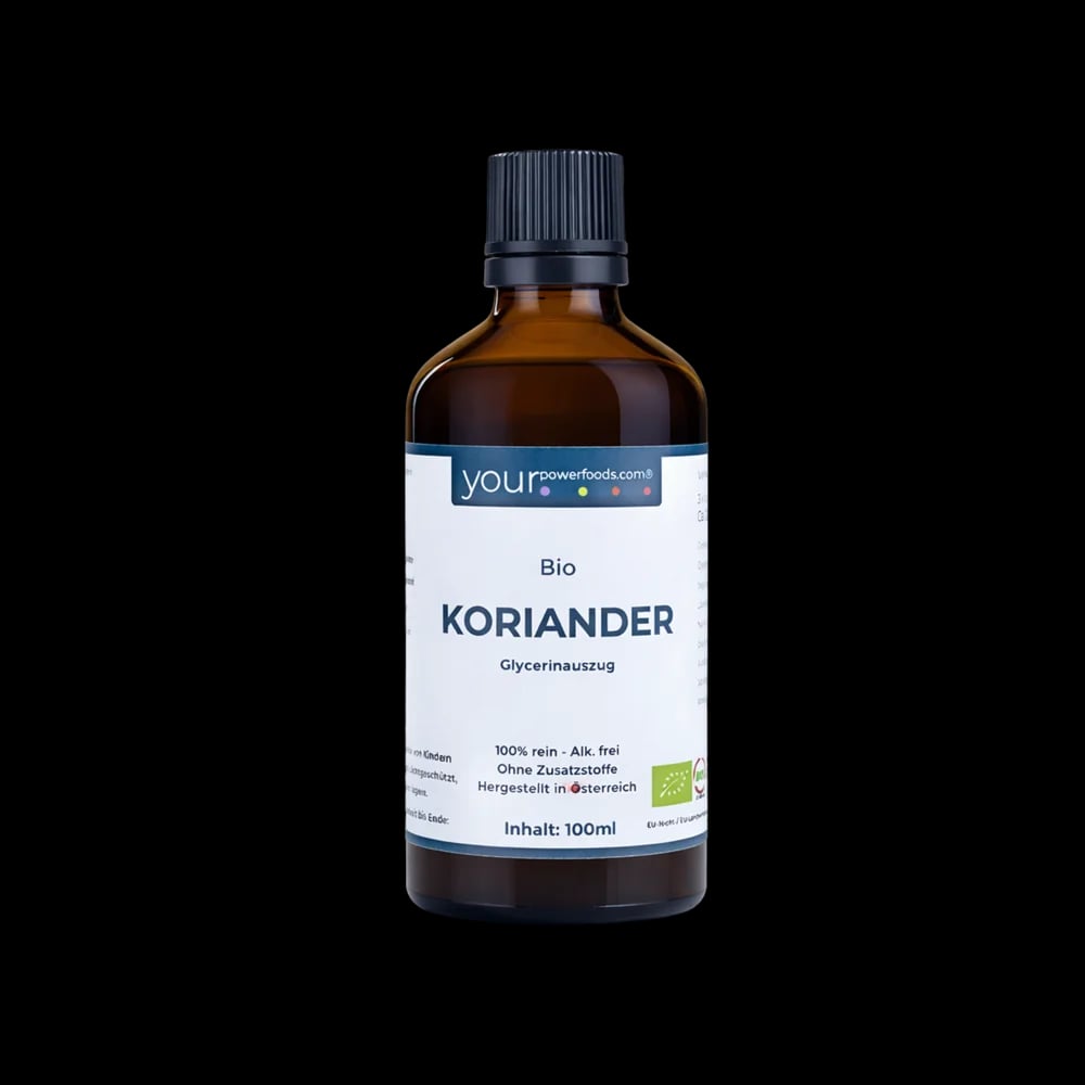 Bio Tinktura Korijandera, bez alkohola, 100 ml