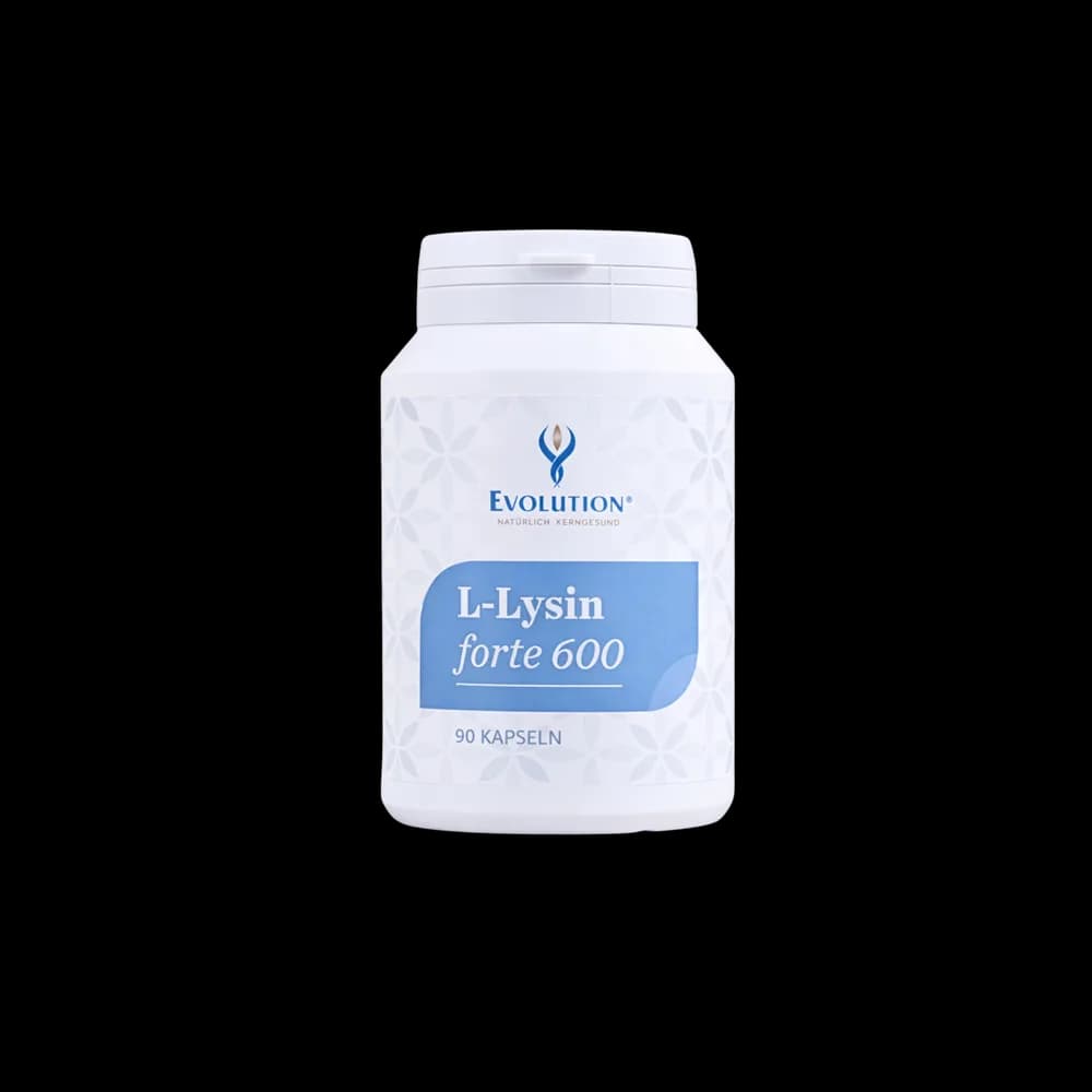 L-Lysin forte 600, Vegan, Lactosefrei, Glutenfrei, 90 Kapseln L-Lysin forte 600, Vegan, Lactosefrei, Glutenfrei, 90 Kapseln