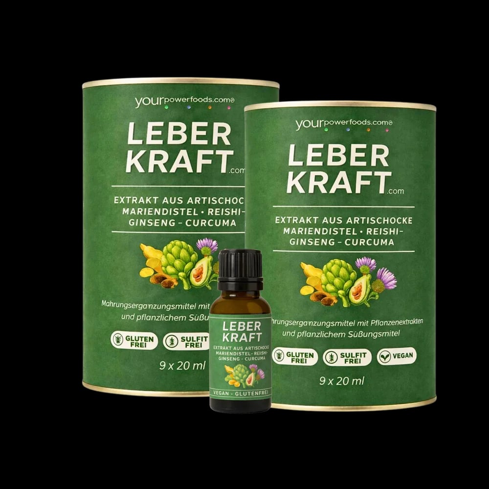 Leberkraft.com | Das Original | 30-Tage-Leber-Boost mit den Kräften von Artischocke & Mariendistel