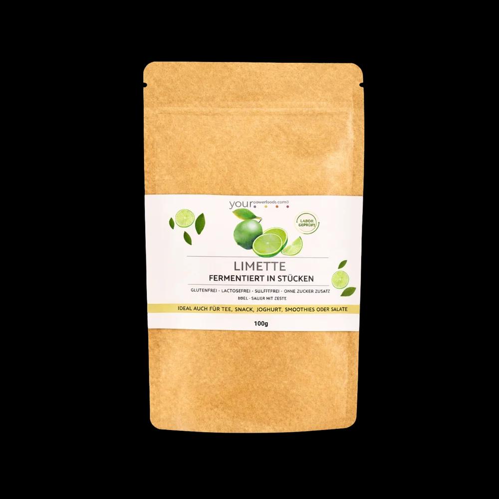 Limette fermentiert, 100g, Premium Qualität