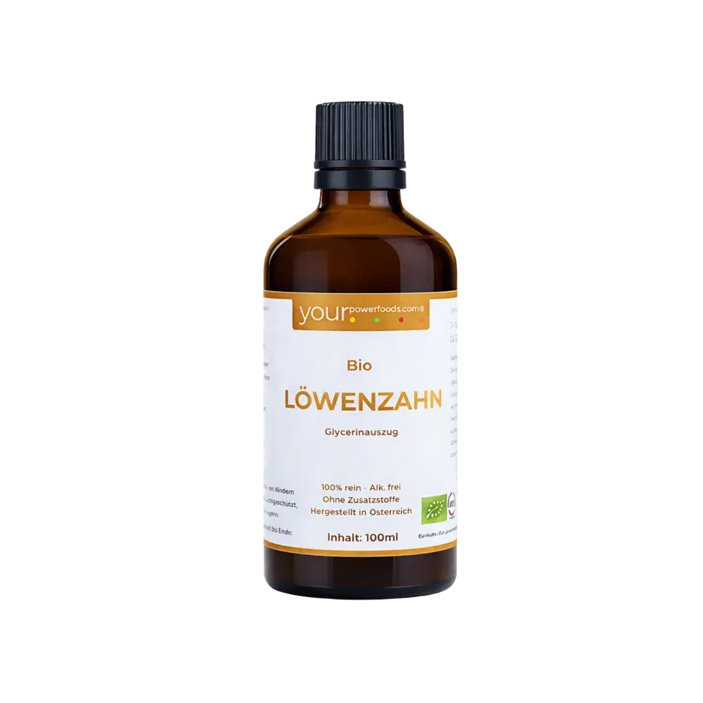 Bio Löwenzahn Tinktur, alkoholfrei, 100 ml Bio Löwenzahn Tinktur, alkoholfrei, 100 ml