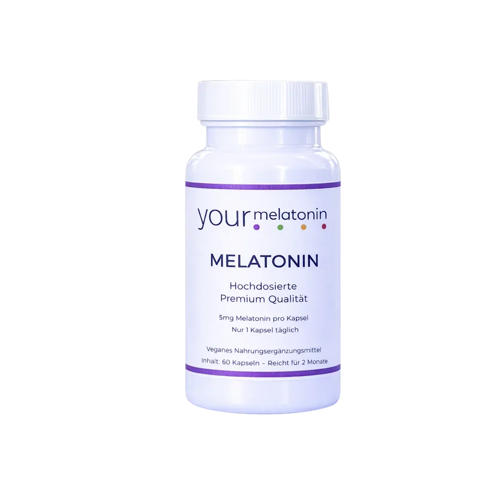 Melatonin 5mg, hochdosiert - 1 Packungen a' 60 Stk = 60 Tage