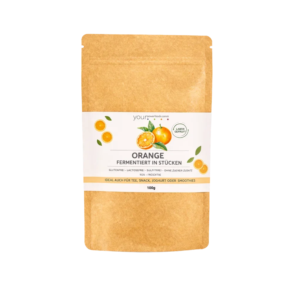 Orange fermentiert, 100g, Premium Qualität