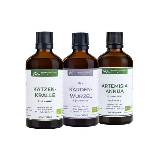 Phyto Komplex Premium - Kardenwurzel • Artemisia Annua • Katzenkralle
