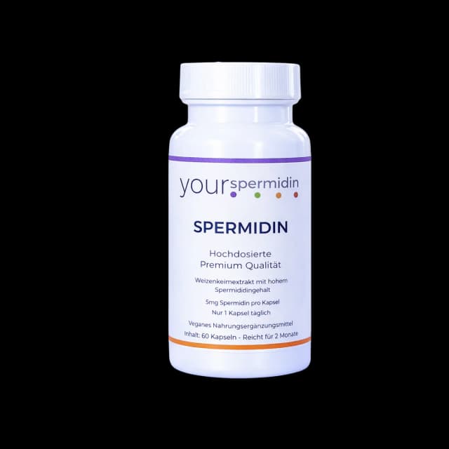 Spermidin – Premium kvaliteta, 5 mg visokodozirano, pakiranje za 2 mjeseca, 60 kapsula