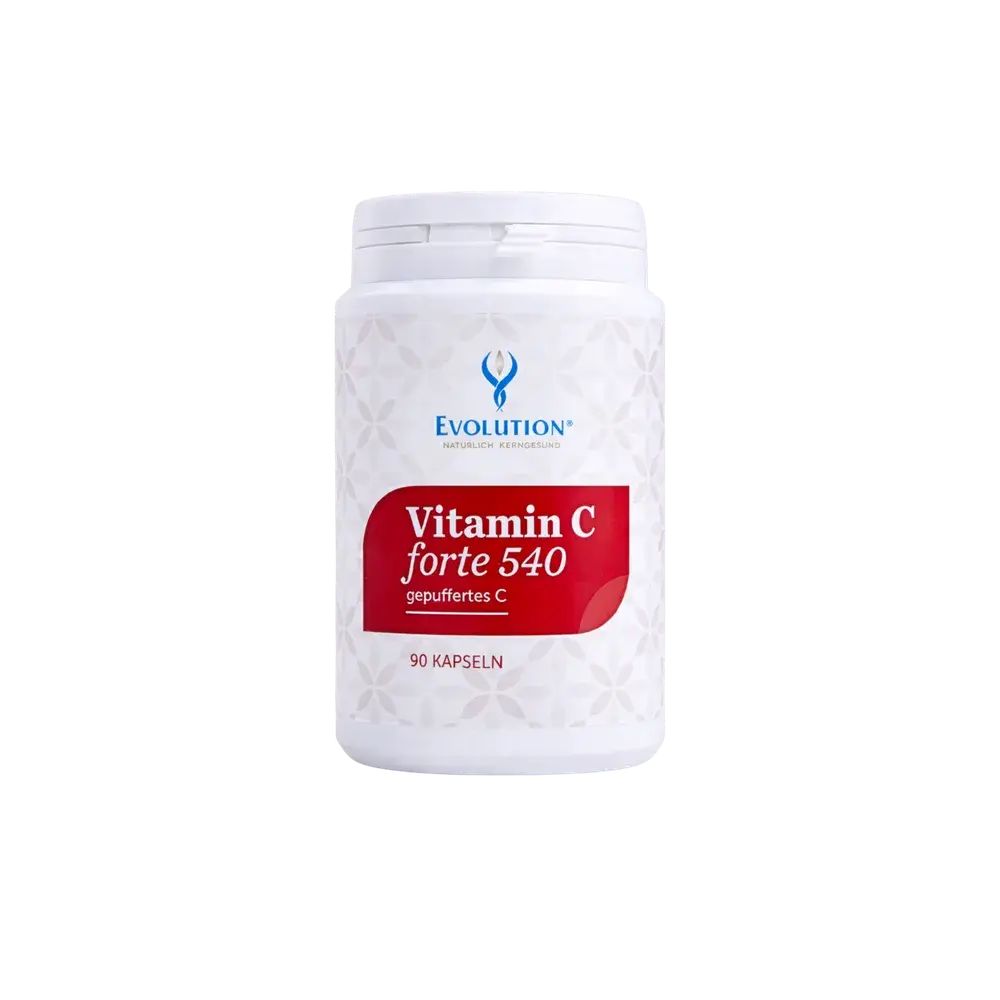 Vitamin C forte 540, gepuffertes C, 90 Kapseln Vitamin C forte 540, gepuffertes C, 90 Kapseln