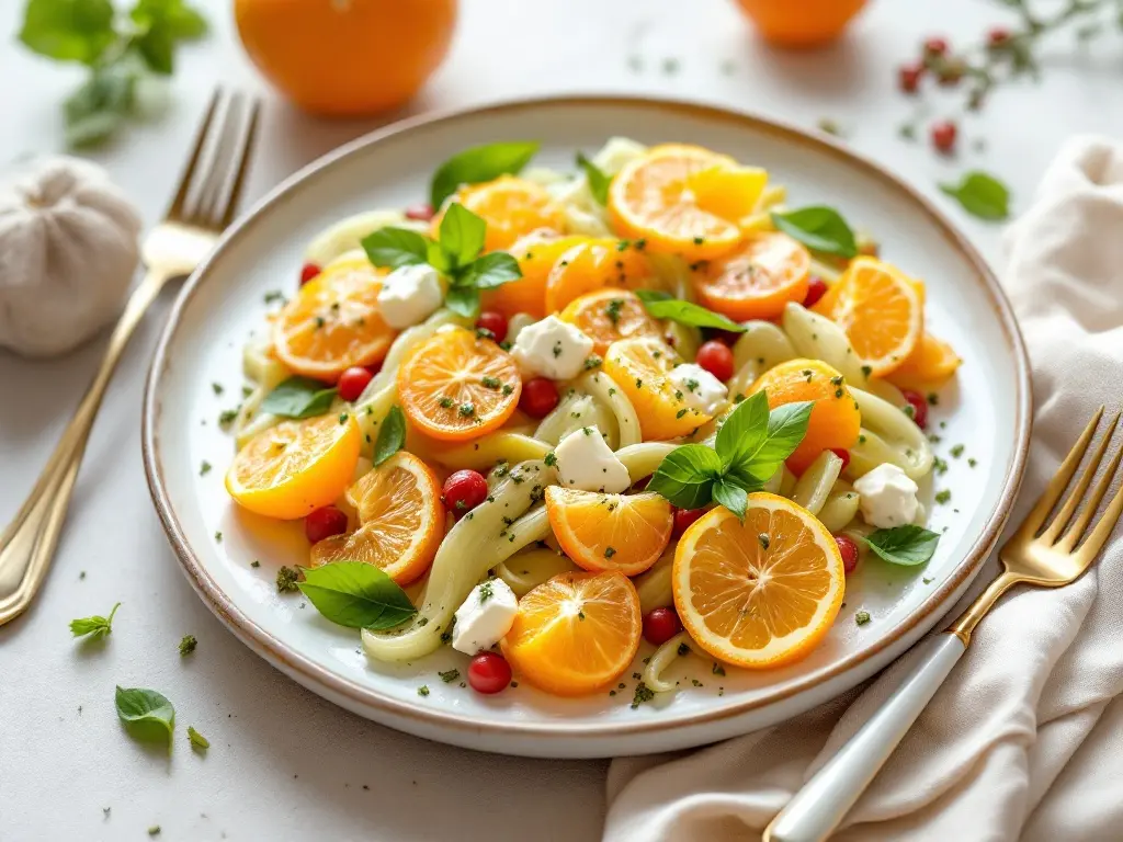 Gerösteter Fenchel mit Orangen und Pistazien