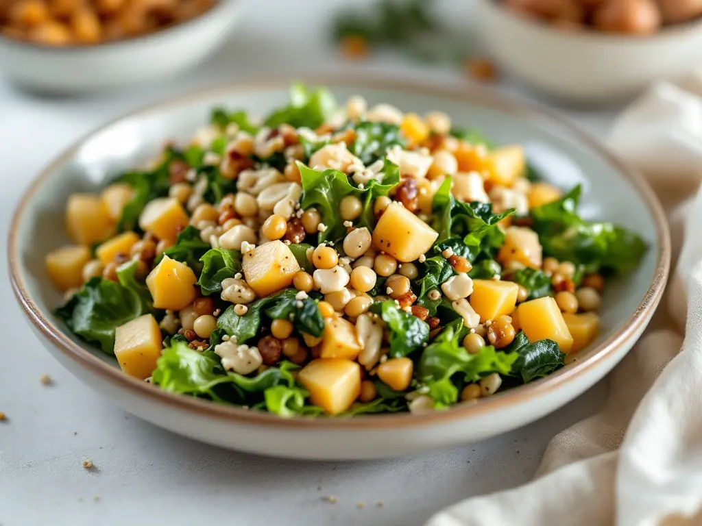 Gerösteter Blumenkohl mit Tahini, Granatapfel und Petersilie
