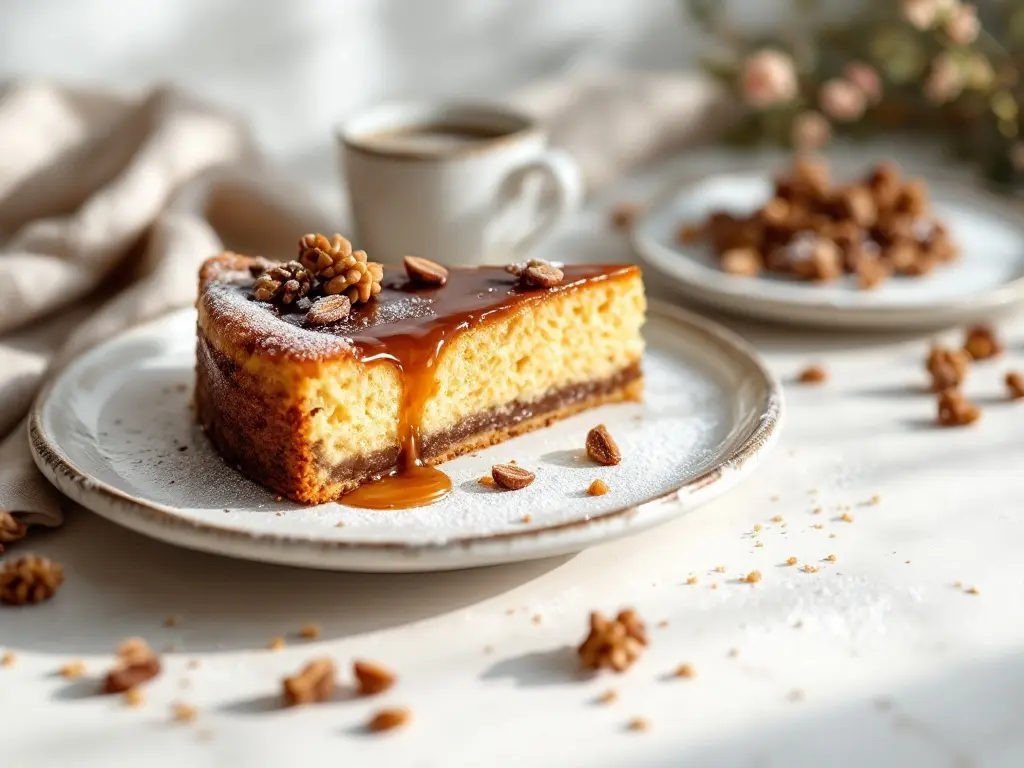 Honig-Nusskuchen mit Zartbitterschokolade und Trockenfrüchten