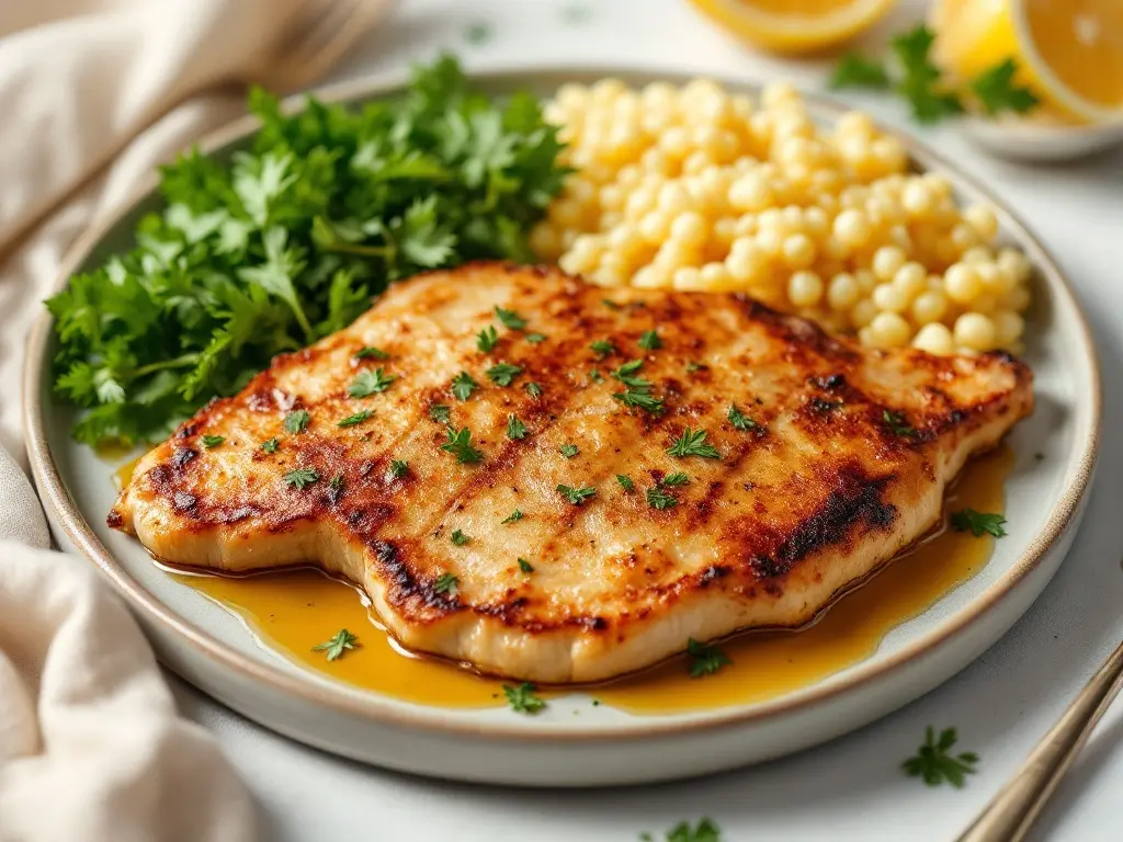 Ofenhähnchen mit Schalotten und Zitrone
