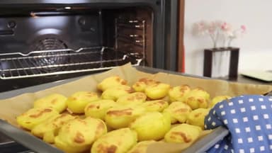 Überbackene Kartoffeln mit Cashew-freier Käsemasse