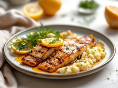 Ofen-Lachs mit Fenchel und Zitronen-Dill-Kruste