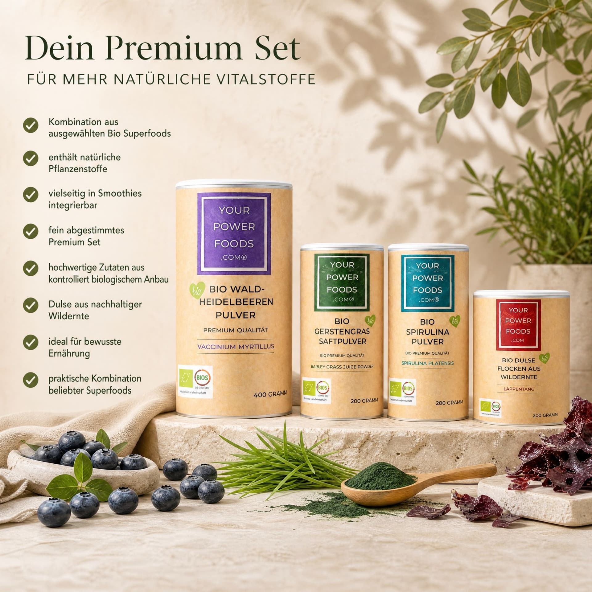 Heavy Metal Detox, POWERFOOD Set, HMDS