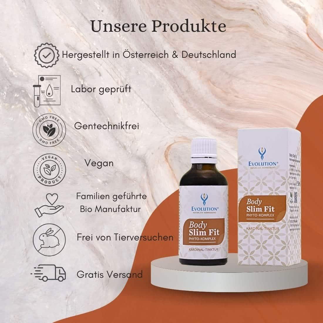Body Slim Fit Tropfen - Kardinal Tinktur, 50ml