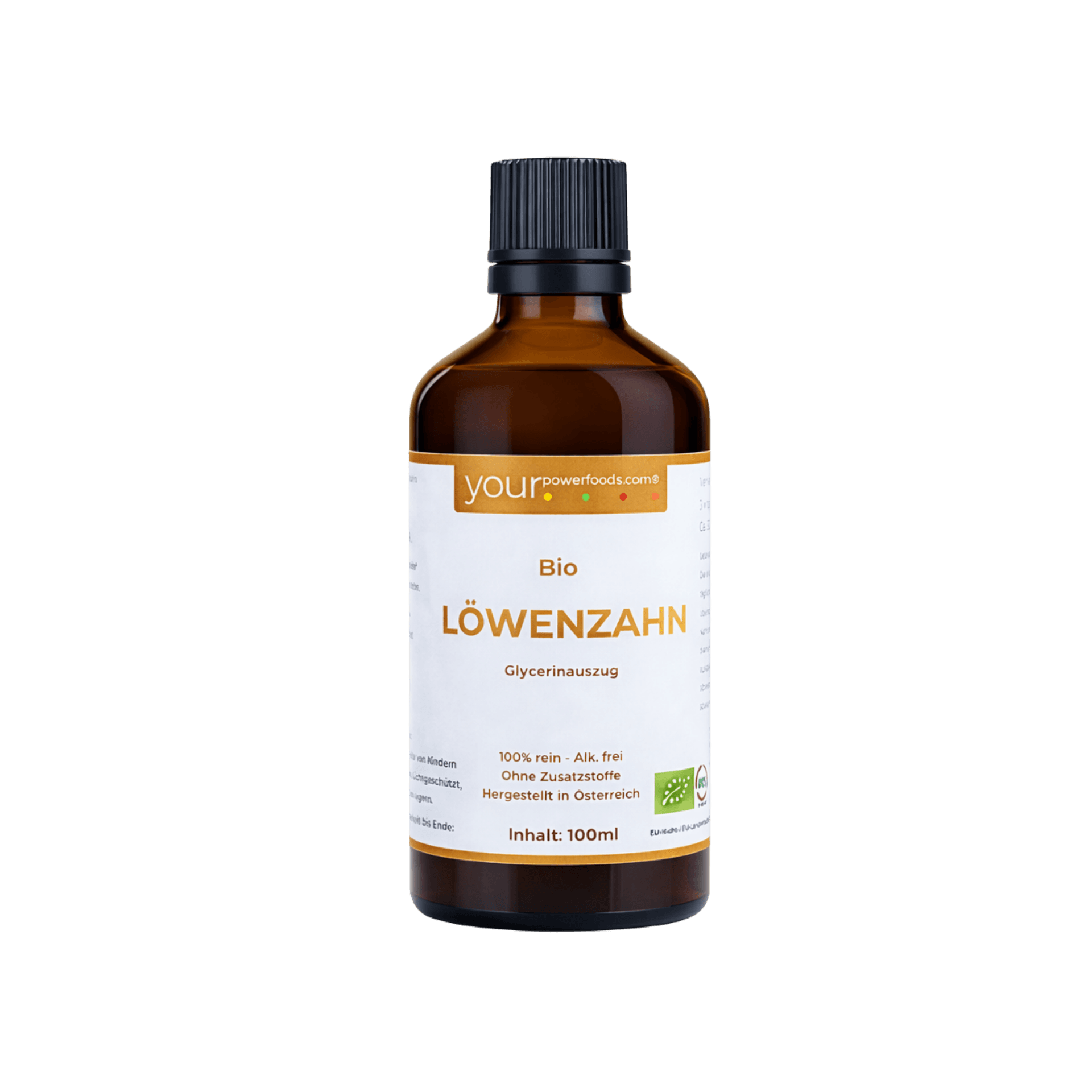 Bio Löwenzahn Tinktur, alkoholfrei, 100 ml