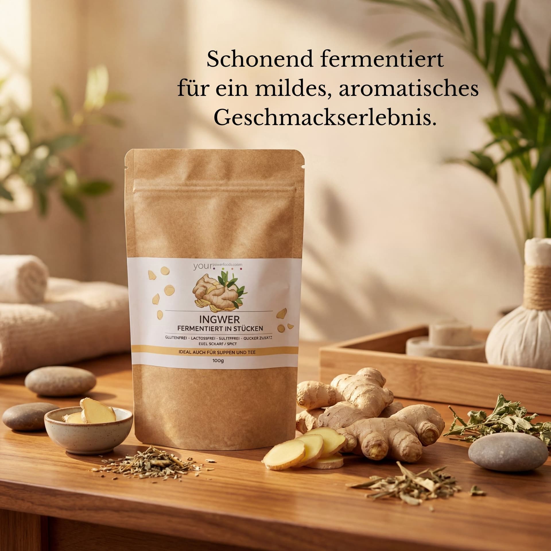 Fermentirani đumbir, 100 g, premium kvaliteta – slika proizvoda 3