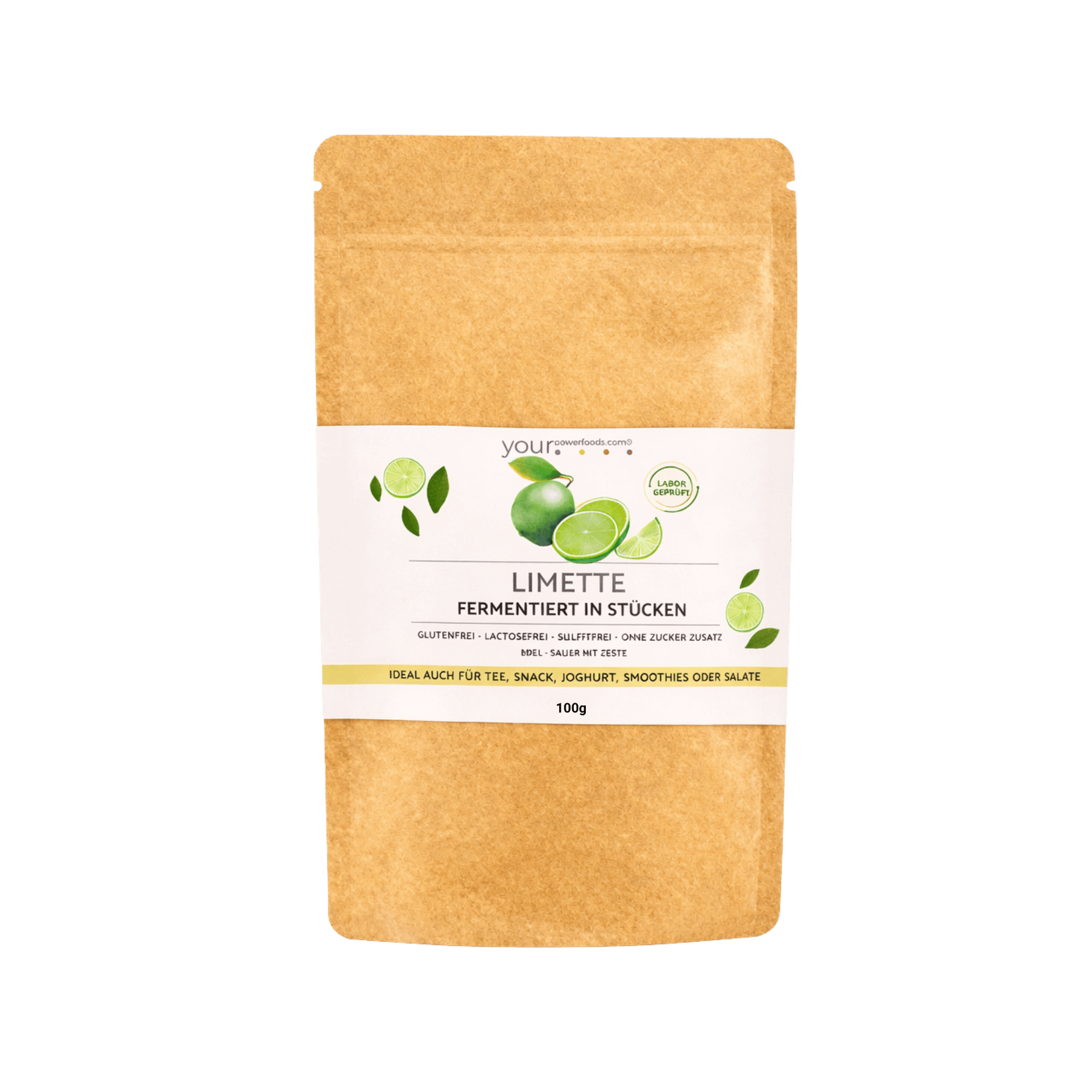 Limette fermentiert, 100g, Premium Qualität