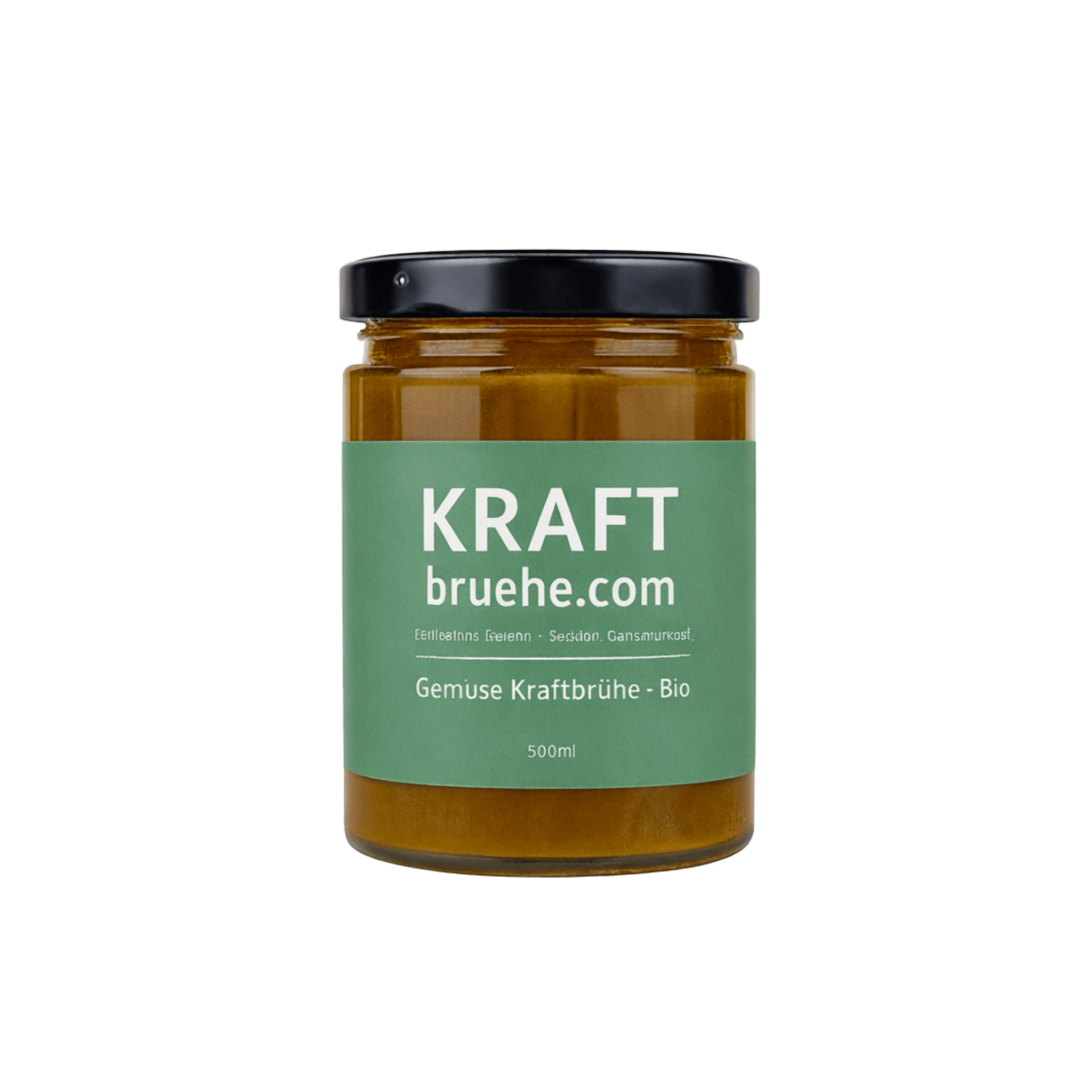 Gemüse Kraftbrühe – Premium Bio, 6×500 ml – Reiner Geschmack. Reine Zutaten.