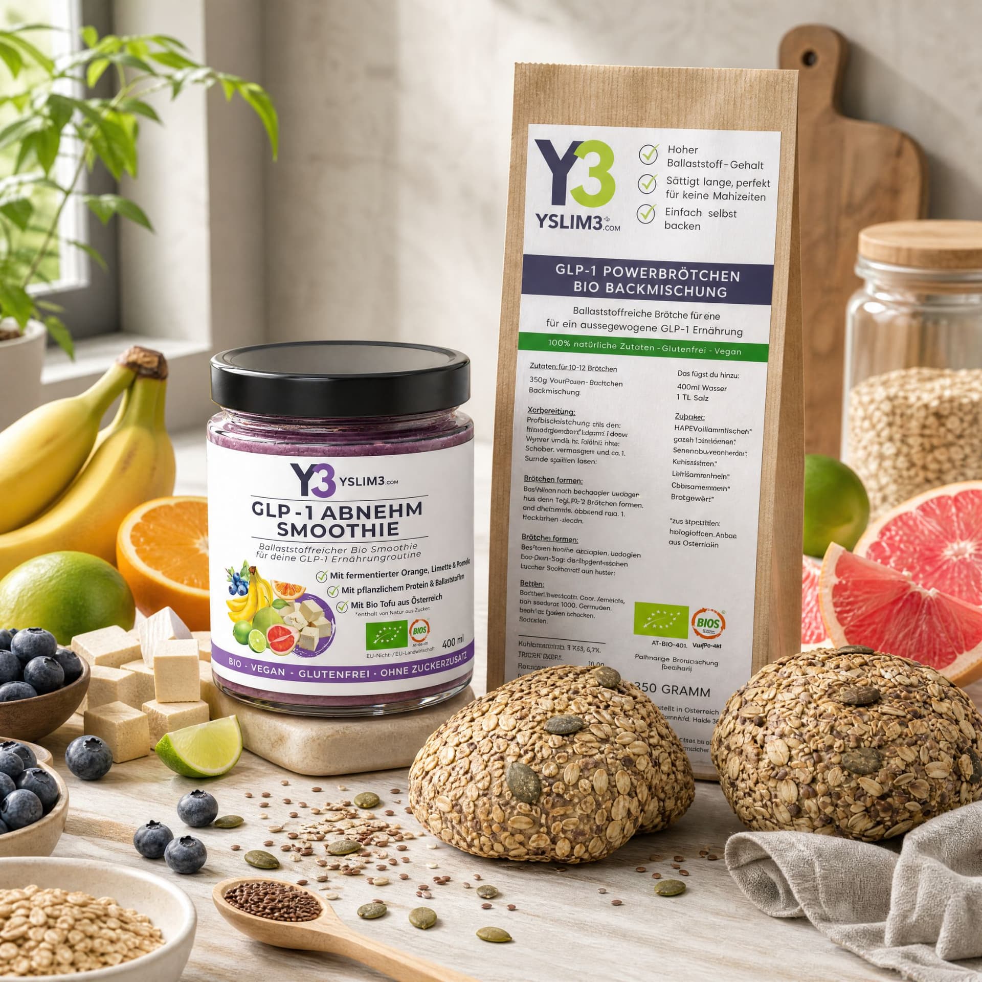 GLP-1 mršavljenje – bundle 14-dnevnog izazova sa smoothijima i power-kruhom – slika proizvoda 2