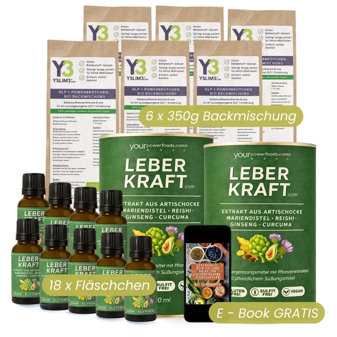 GLP-1 Abnehm Bundle – Deine 30-Tage Ernährungsroutine