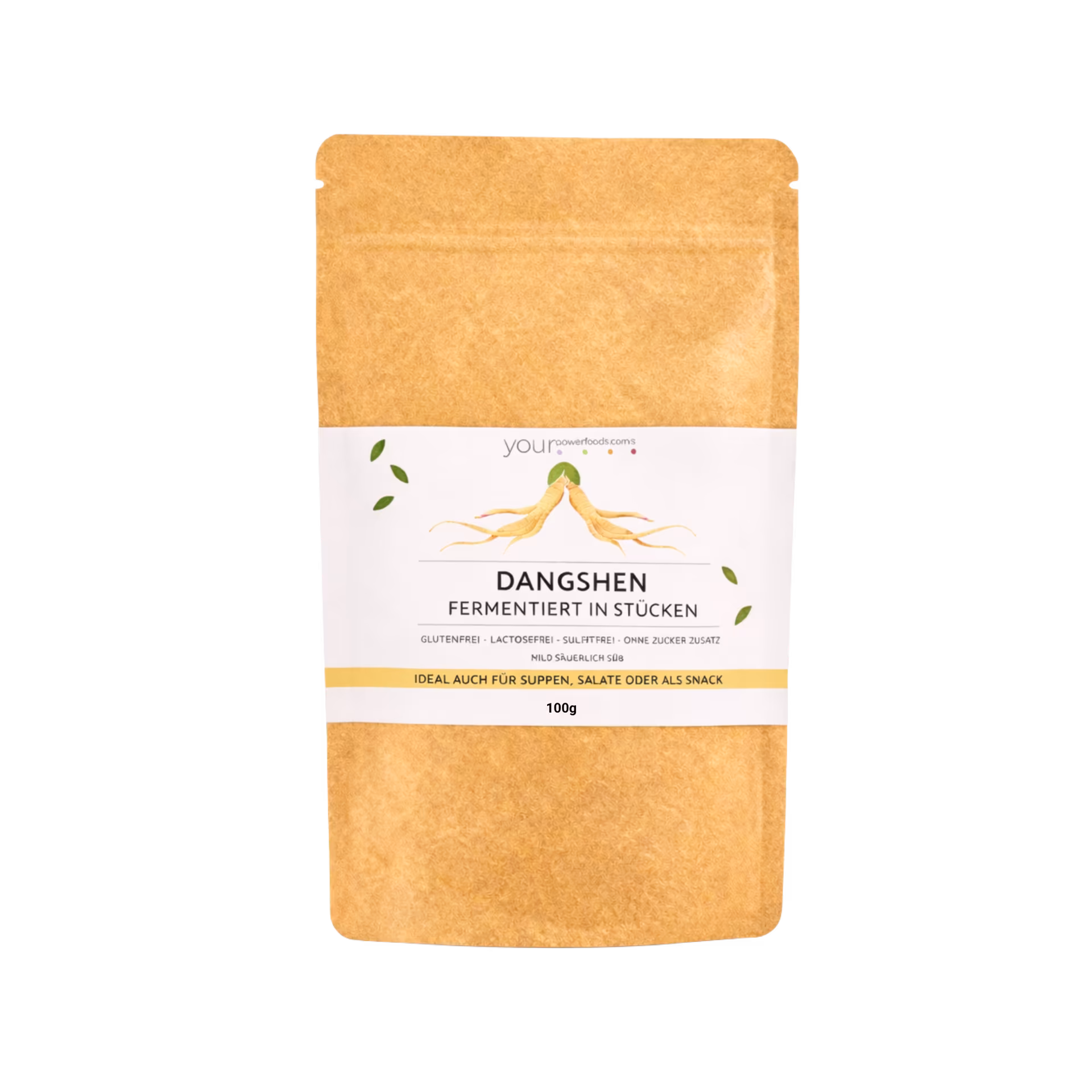 Dangshen fermentiert, 100g, Premium Qualität