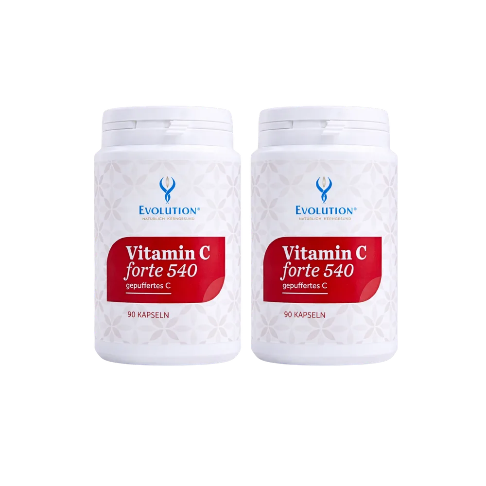 Vitamin C forte 540, puferiran C, povoljni set, 2 x 90 kapsula